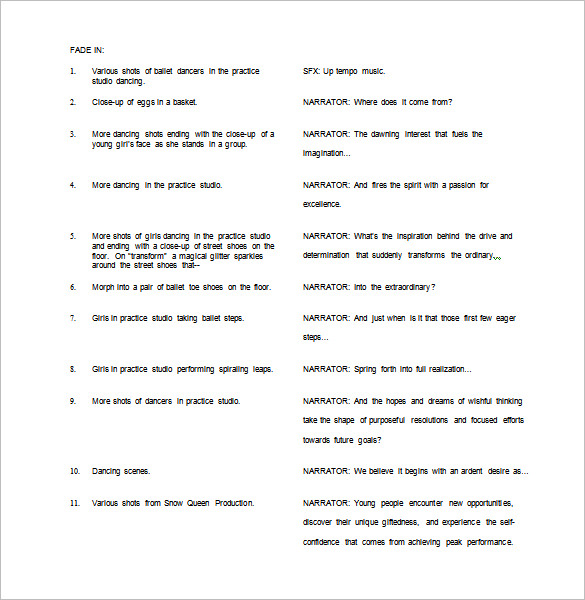 Short film scripts pdf